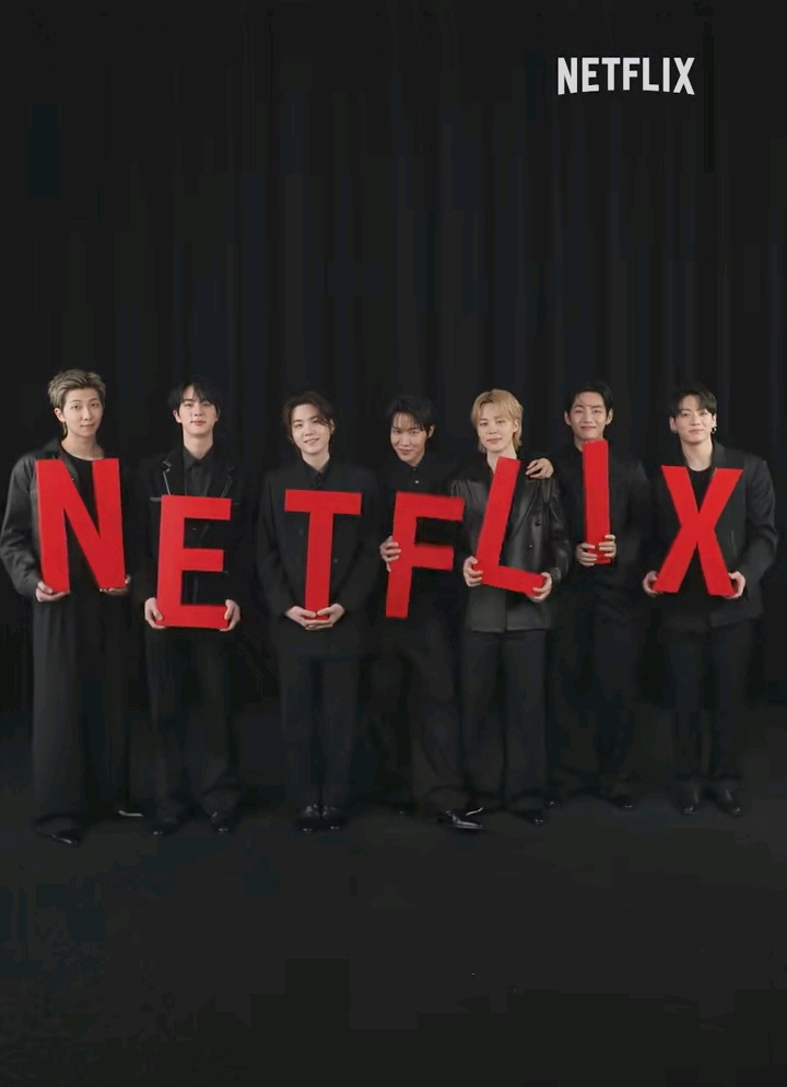 BTSコミュニティの投稿 - BTS X NETFLIX 💜✨