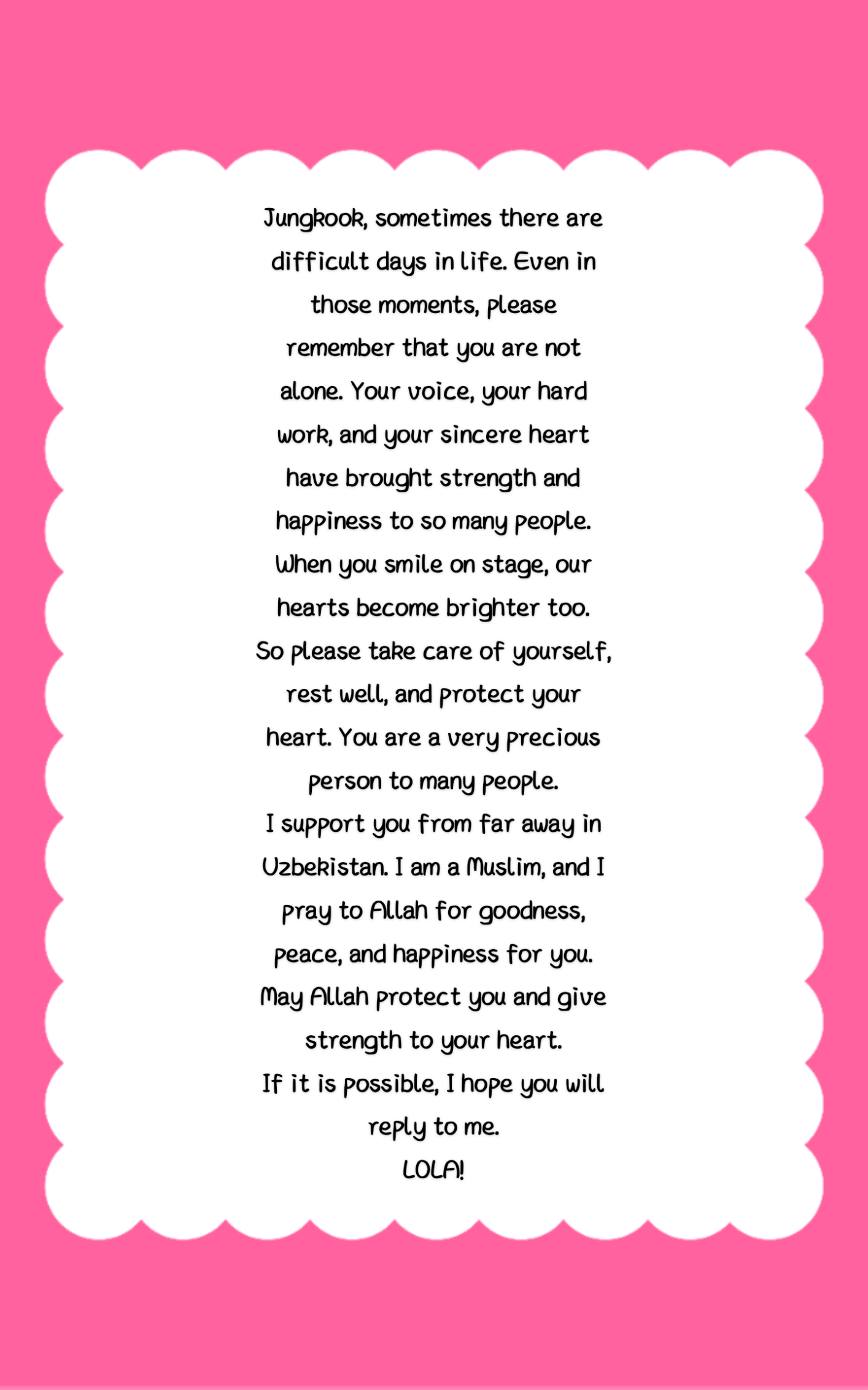 BTS Weverse Fan Letter bts-weverse-fan-letter