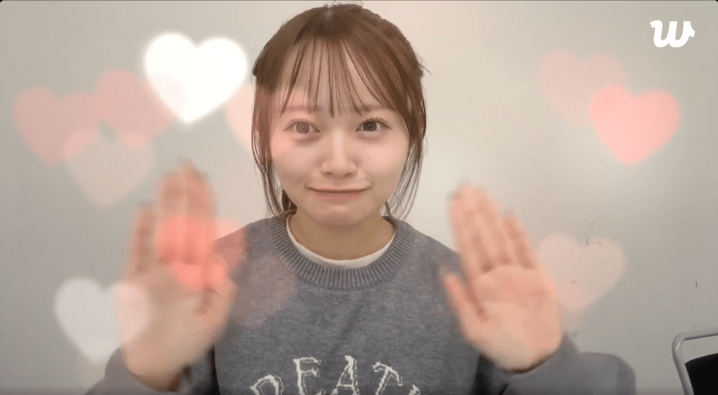 AKB48 67th Single『名残り桜』オンラインサイン会【花田藍衣】