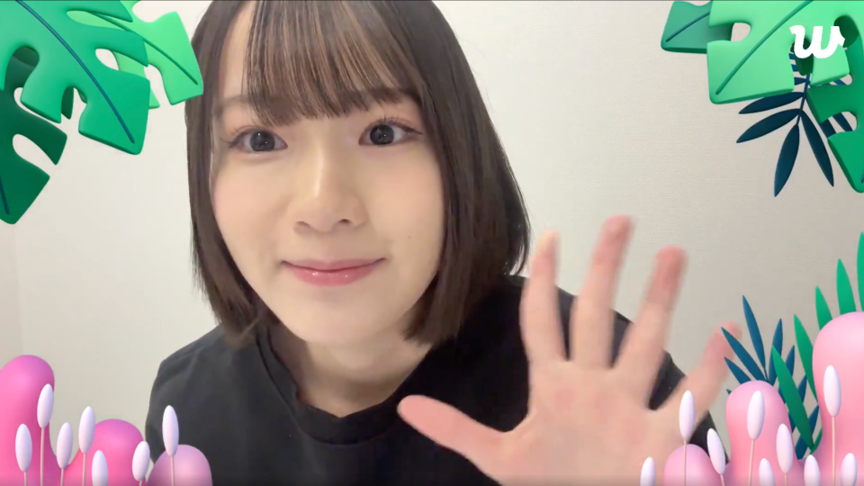 AKB48 67th Single『名残り桜』オンラインサイン会【橋本恵理子】