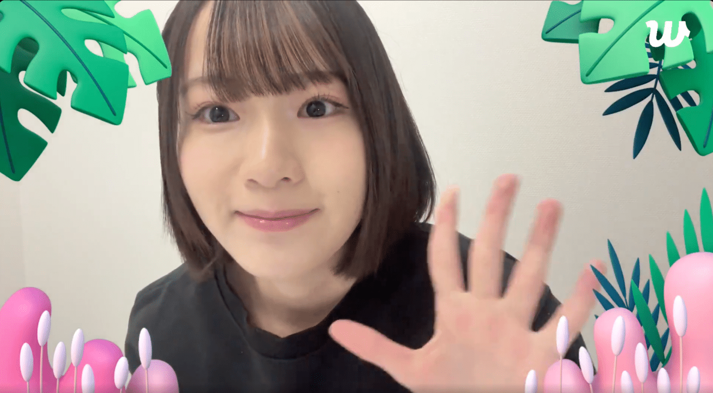 AKB48 67th Single『名残り桜』オンラインサイン会【橋本恵理子】