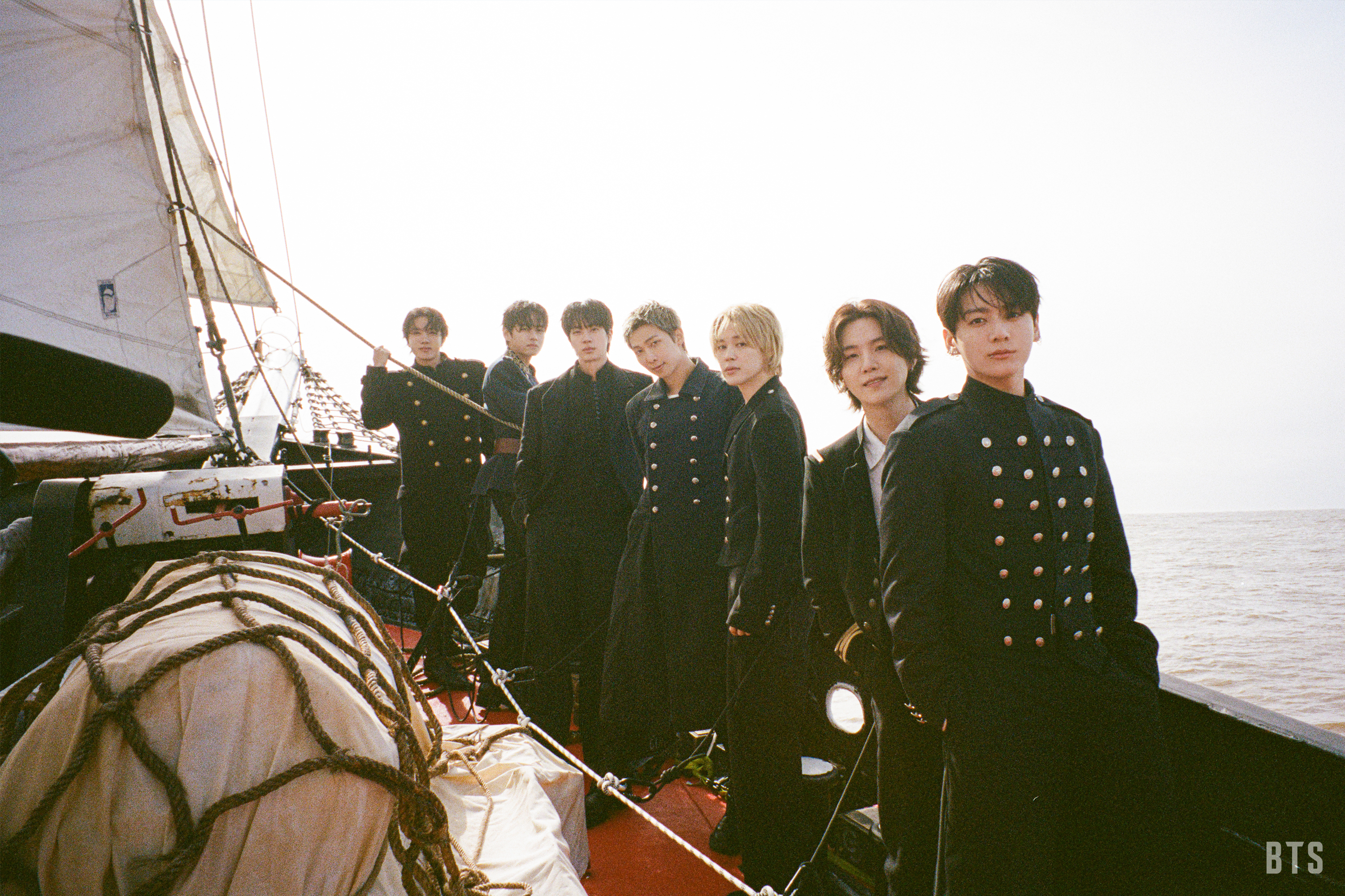 Weverse BTS Image - BTS 'SWIM' MV Photo Sketch