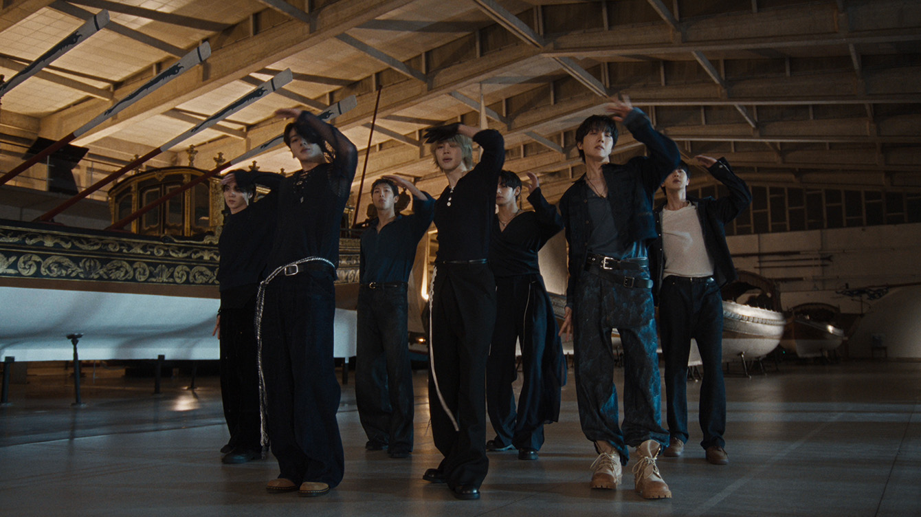 BTS Community Post - ARMY! Your order of the performance video is served  Today's Chef's Special is at the 56 second mark, the highlight featuring  deep waves and BTS's flawless dance lines We know you know