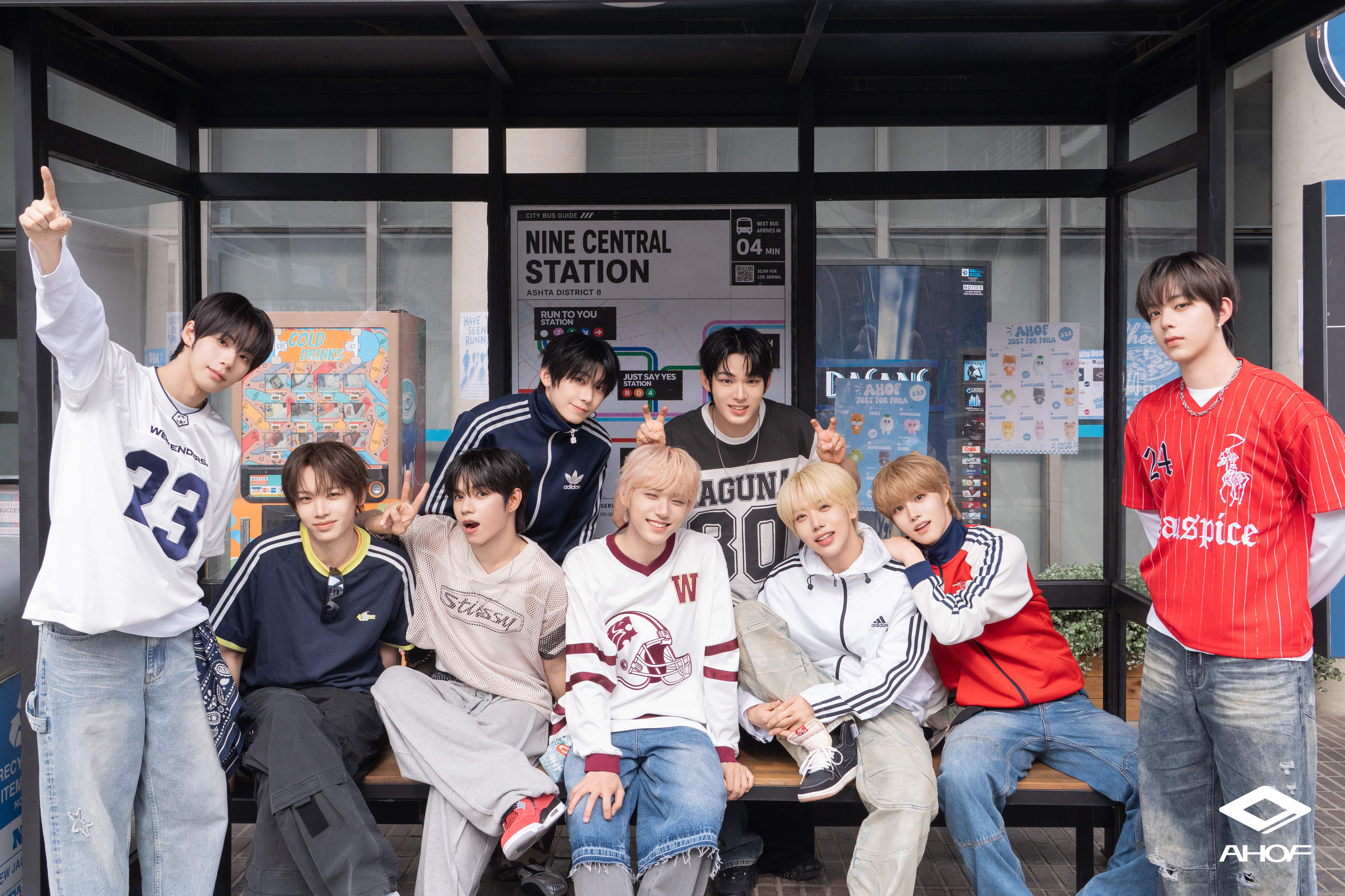Weverse AHOF Image - AHOF(아홉) 'RUN TO YOU' MV 촬영 비하인드